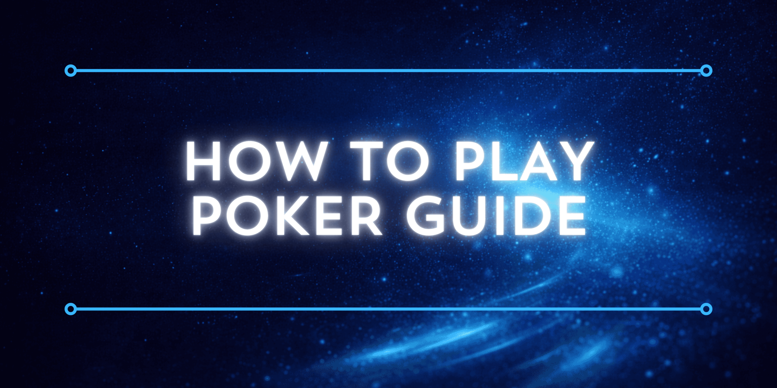 how to play poker