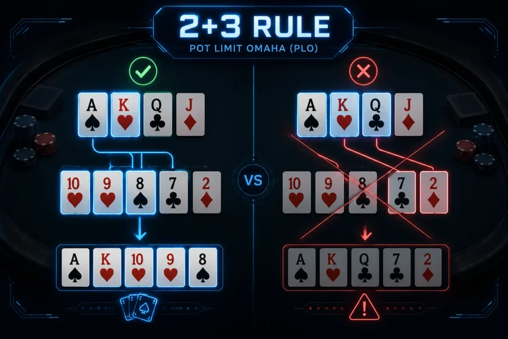 X-Poker PLO rule